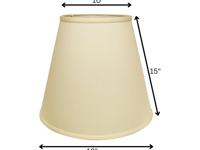 Ivory No Slub Innsbruck Empire Lamp Shade
