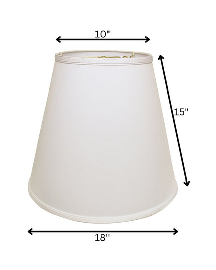 White No Slub Innsbruck Empire Lamp Shade
