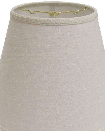 White Linen Empire Lamp Shade