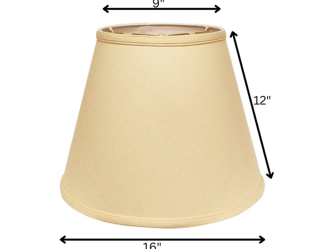 Beige Linen Empire Lamp Shade
