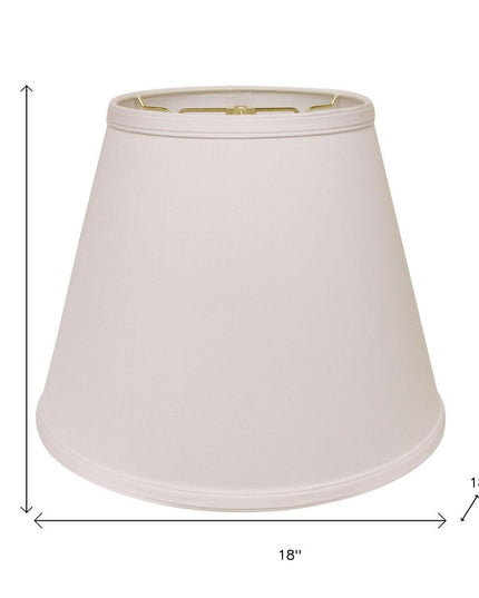 White No Slub Innsbruck Empire Lamp Shade