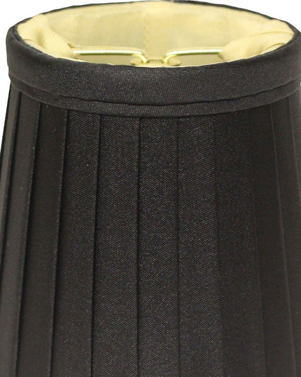 Black Silk Empire Lamp Shade