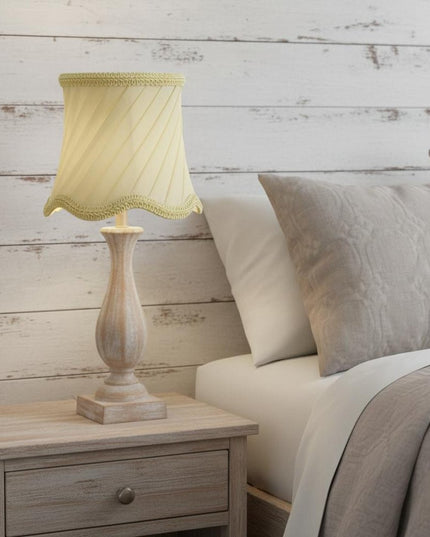 Slate Gray Silk Bell Lamp Shade