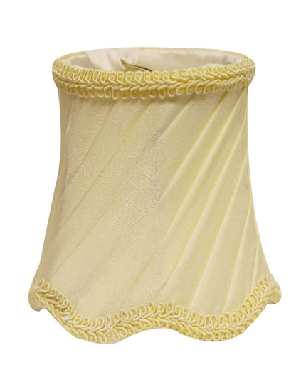 Slate Gray Silk Bell Lamp Shade