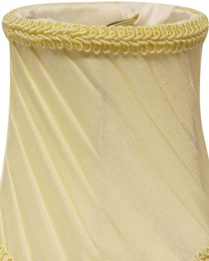 Slate Gray Silk Bell Lamp Shade