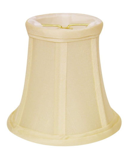 Ivory Dupioni Silk Bell Lamp Shade