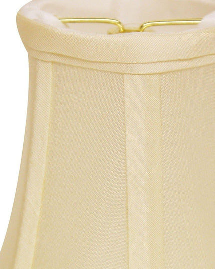 Ivory Dupioni Silk Bell Lamp Shade