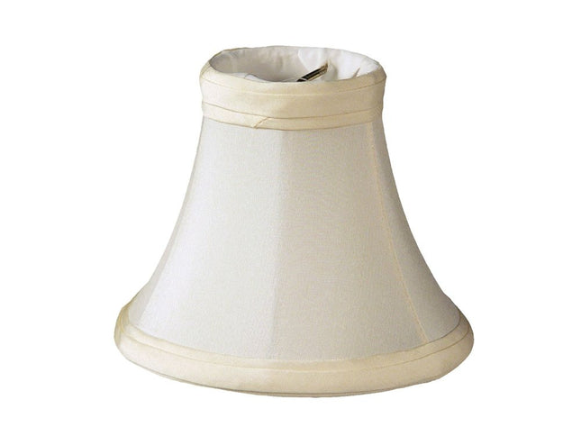 Slate Gray Shantung Silk Bell Lamp Shade