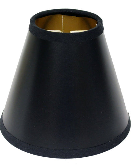 Black Parchment Empire Lamp Shade