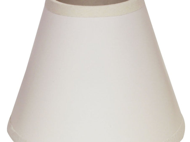 White Parchment Empire Lamp Shade