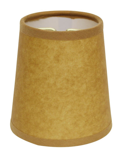 Brown Kraft Paper Empire Lamp Shade