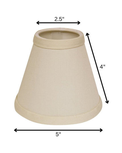 Ivory No Slub Innsbruck Empire Lamp Shade