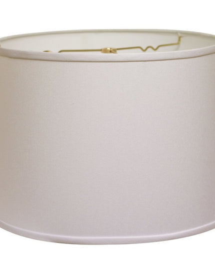 White No Slub Innsbruck Drum Lamp Shade
