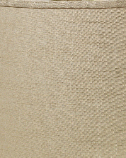 Light Yellow Linen Drum Lamp Shade
