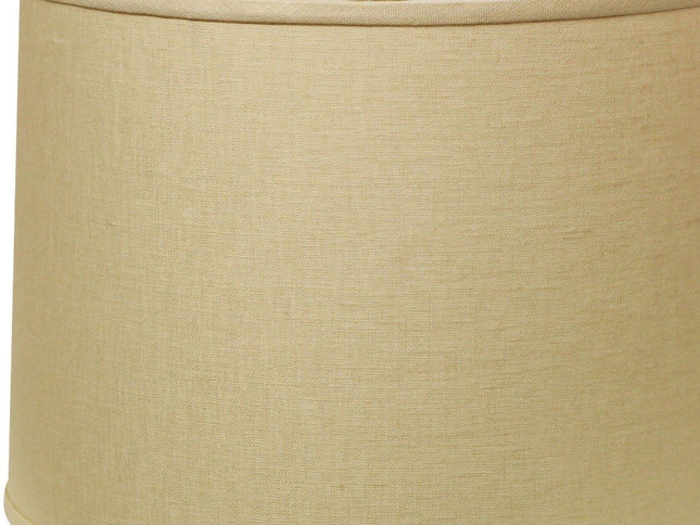 Beige Linen Drum Lamp Shade