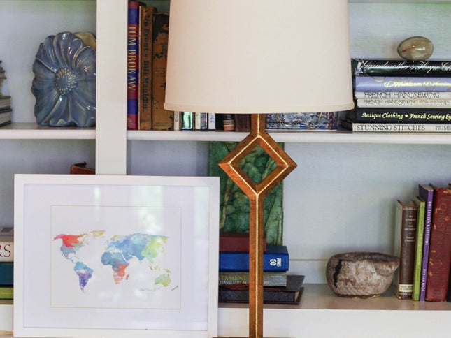 Ivory No Slub Innsbruck Drum Lamp Shade