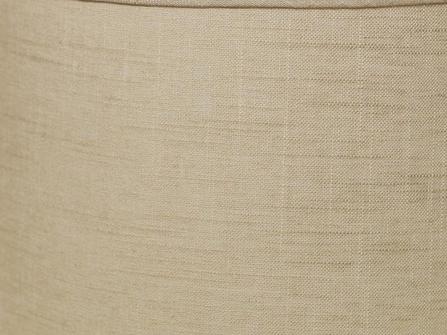 Light Yellow Linen Drum Lamp Shade