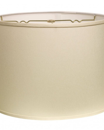 Ivory No Slub Innsbruck Drum Lamp Shade