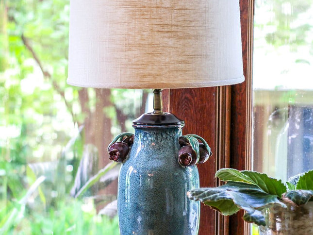 Light Yellow Linen Drum Lamp Shade