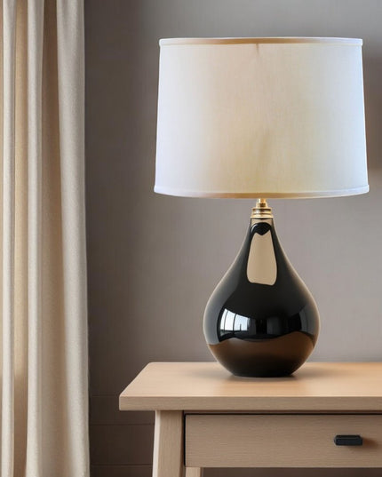 Ivory No Slub Innsbruck Drum Lamp Shade