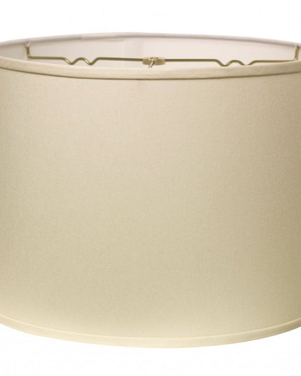 Ivory No Slub Innsbruck Drum Lamp Shade