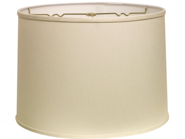 Ivory No Slub Innsbruck Drum Lamp Shade