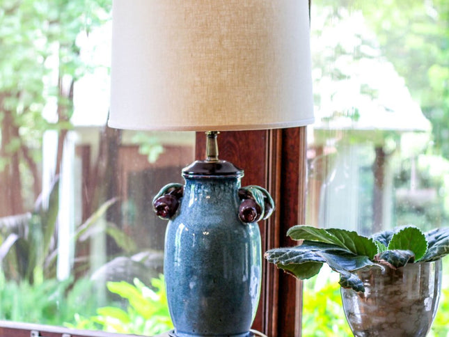 Beige Linen Drum Lamp Shade