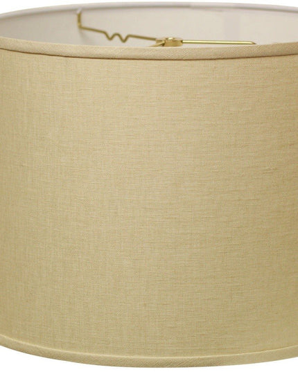Beige Linen Drum Lamp Shade