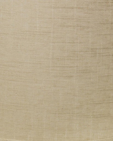 Light Yellow Linen Drum Lamp Shade