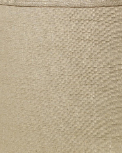 Light Yellow Linen Drum Lamp Shade