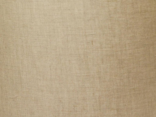 Dark Brown Linen Drum Lamp Shade