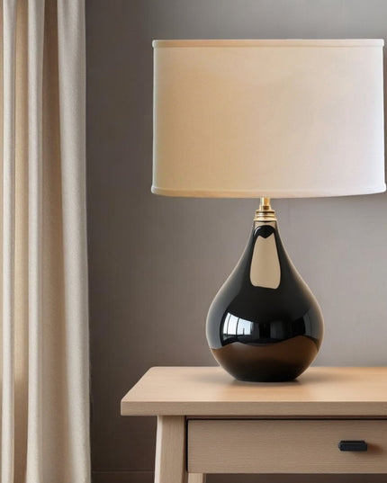 Ivory No Slub Innsbruck Oval Lamp Shade