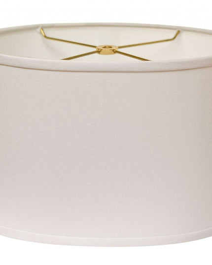 White No Slub Innsbruck Oval Lamp Shade