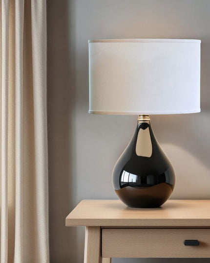 White No Slub Innsbruck Oval Lamp Shade