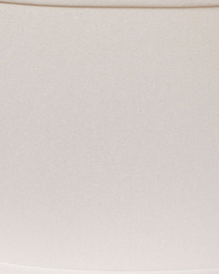 White No Slub Innsbruck Oval Lamp Shade