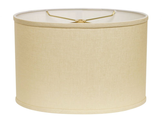 Beige Linen Oval Lamp Shade