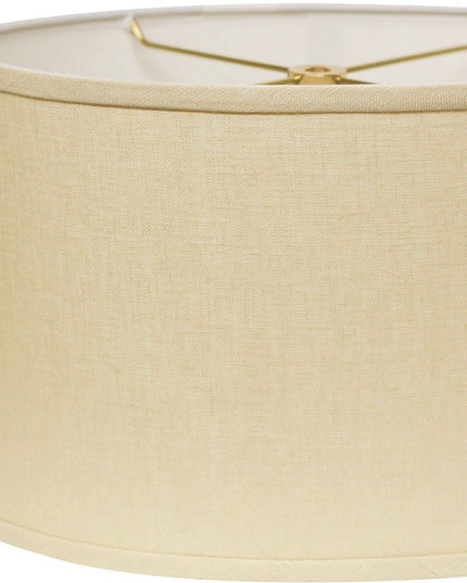 Beige Linen Oval Lamp Shade