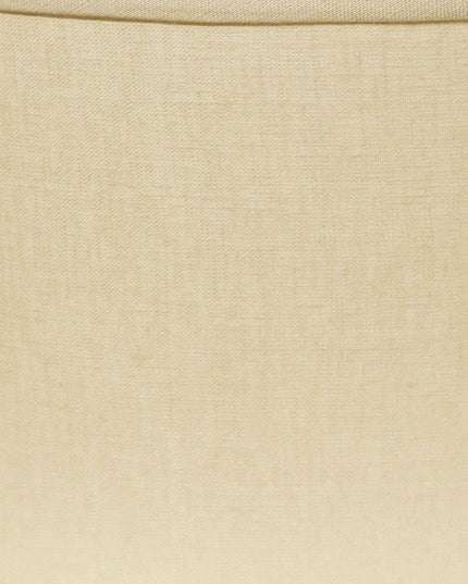 Beige Linen Oval Lamp Shade