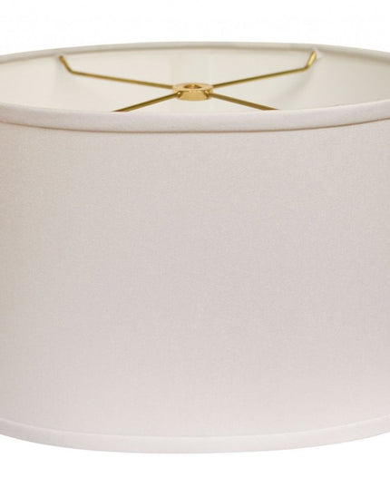 White No Slub Innsbruck Oval Lamp Shade