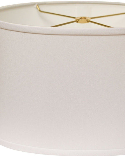 White No Slub Innsbruck Oval Lamp Shade
