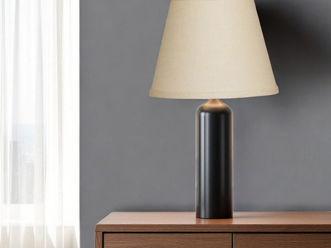 Beige Linen Empire Lamp Shade