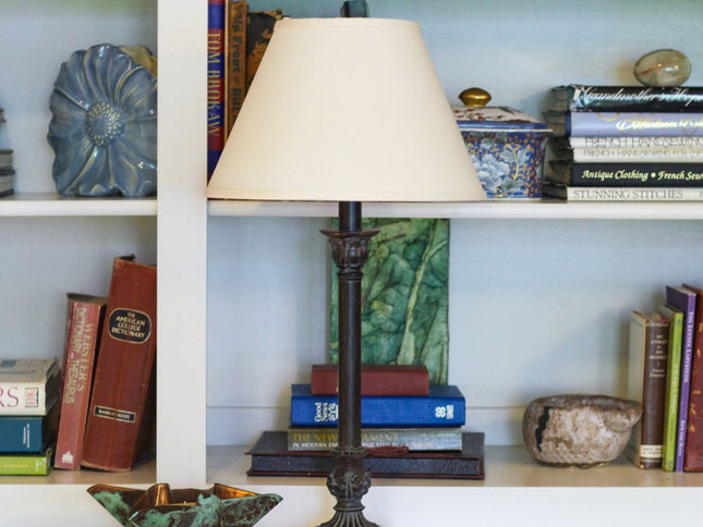 Ivory No Slub Innsbruck Empire Lamp Shade