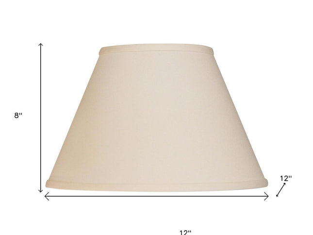 Ivory No Slub Innsbruck Empire Lamp Shade