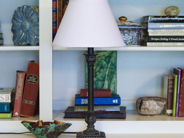 White No Slub Innsbruck Empire Lamp Shade