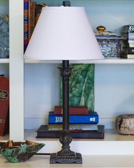 White No Slub Innsbruck Empire Lamp Shade