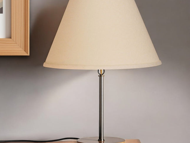 Beige Linen Empire Lamp Shade