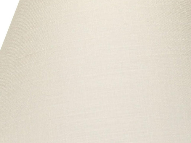 White Linen Empire Lamp Shade