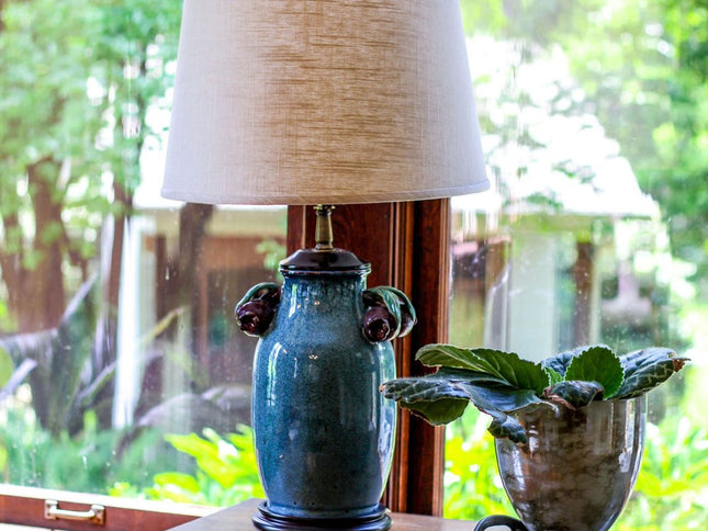 16" Light Wheat Rounded Empire Slanted Linen Lampshade