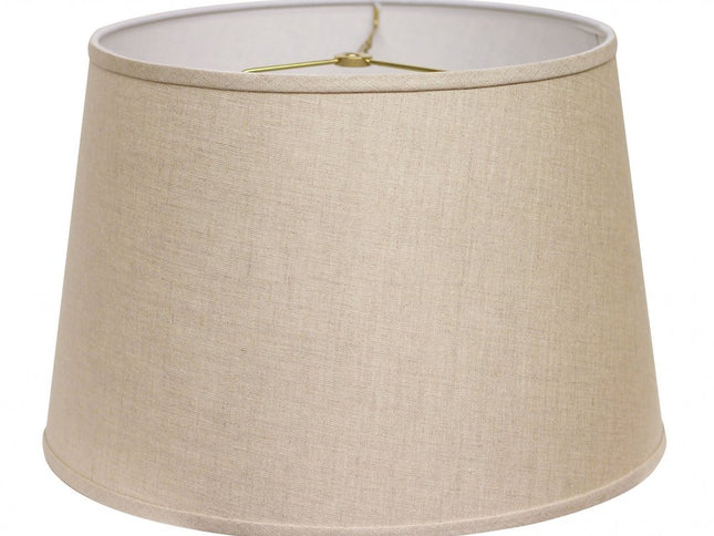 Dark Brown Linen Empire Lamp Shade