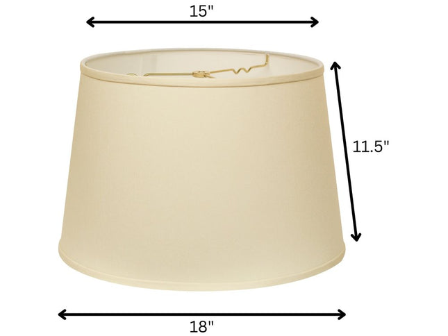 Ivory No Slub Innsbruck Empire Lamp Shade